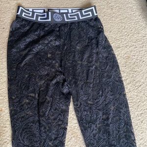 VERSACE BAROCCO LACE TIGHTS